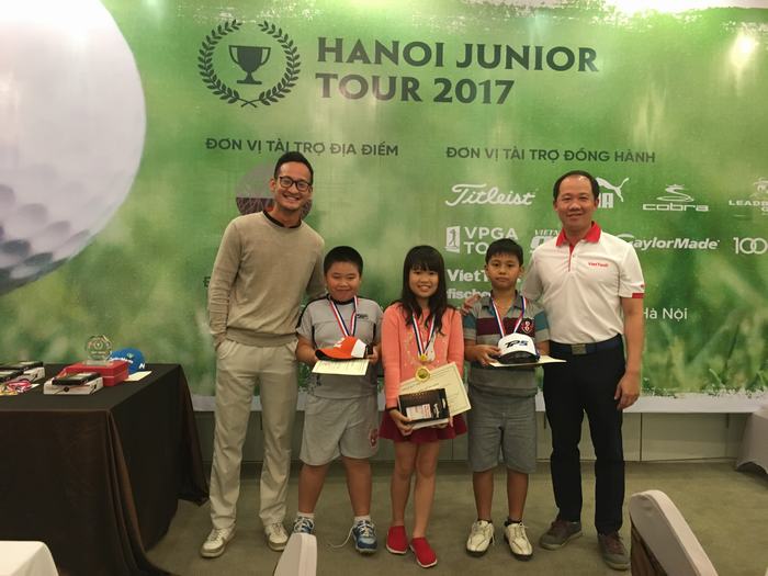 Ấn tượng về Golfer nhí giành giải Best gross tại Hanoi Junior Tour 2017 – Vòng 6