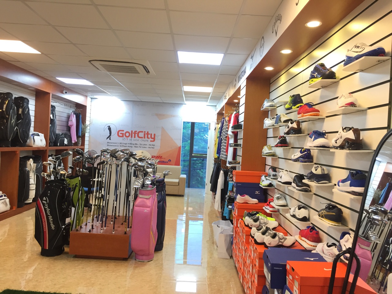 Siêu thị Golfcity - địa chỉ mua sắm phụ kiện golf hàng đầu Phụ kiện golf Hà Nội