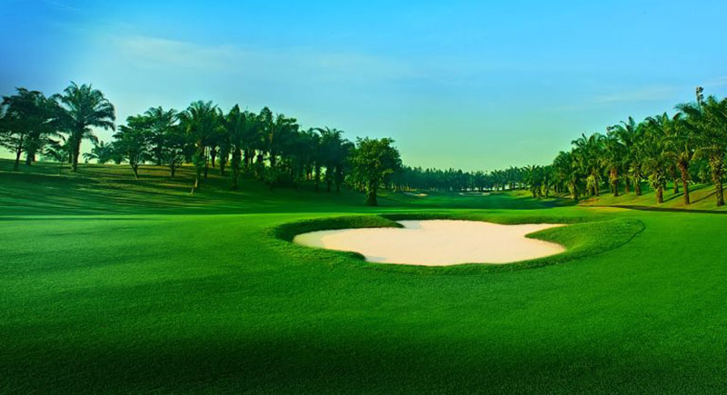 Sân golf Long Thành có diện tích rộng lớn