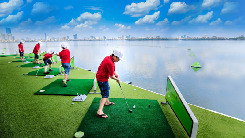Nơi này được rất nhiều golfer tại Hà Thành yêu thích