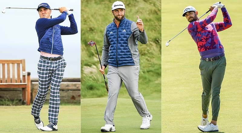 Áo quần golf hàng hiệu góp phần khẳng định phong cách của người mặc