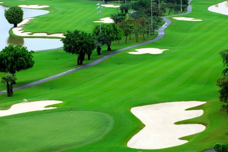 Sân golf Long Thành được xây dựng và thiết kế với quy mô 36 lỗ