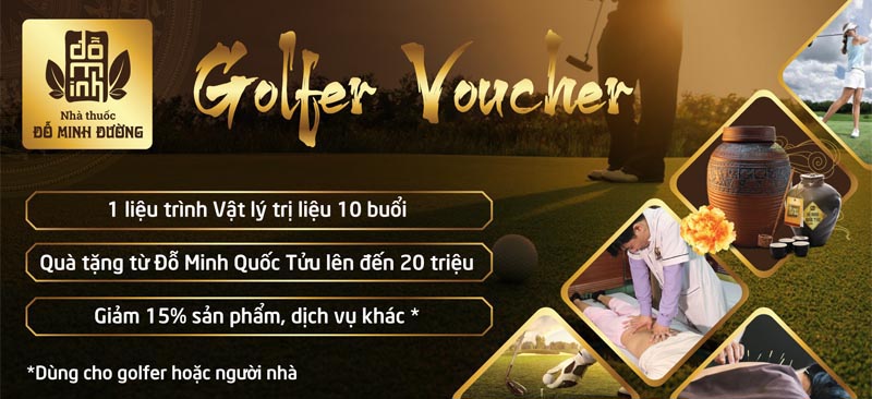 Voucher Đỗ Minh Đường tài trợ giải Vietnam Women's Golf Club