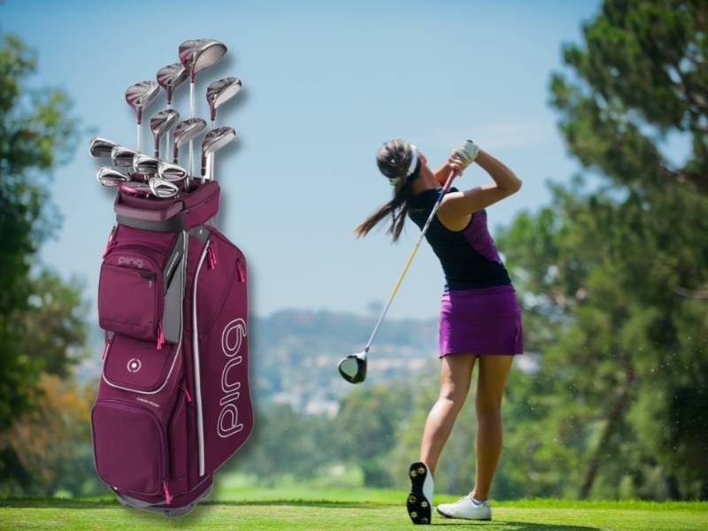Fullset Ping Gle2 Ladies giúp các golfer nữ làm chủ sân cú đánh bóng cực tốt
