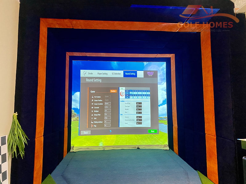 Mang cả sân golf vào hệ thống Golfhomes GTS 5.0 3D