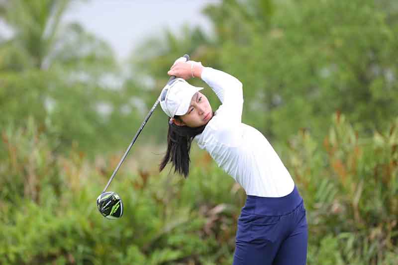 Golfer nữ Đoàn Xuân Khuê Minh