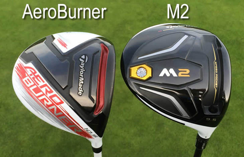 Compare the two lines of Aeroburner and M2 . clubs