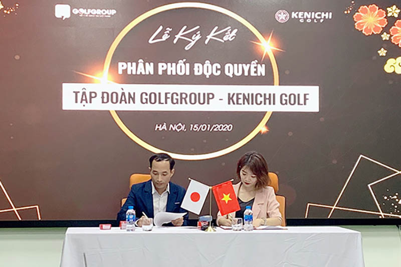 Sự kiện lớn GolfGroup ký kết độc quyền Kenichi