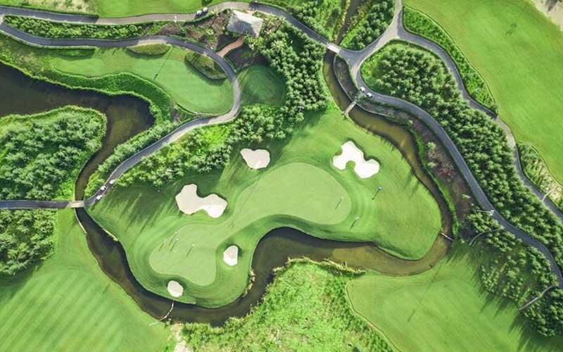 Sân golf FLC Sầm Sơn có thiết kế ấn tượng