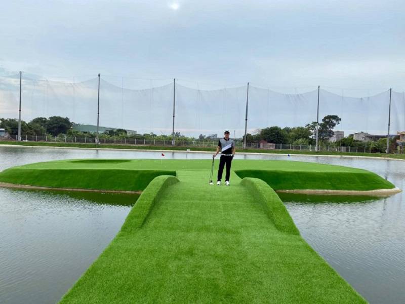 Sân golf Nam Định Quang Long là điểm đến yêu thích của nhiều golfer