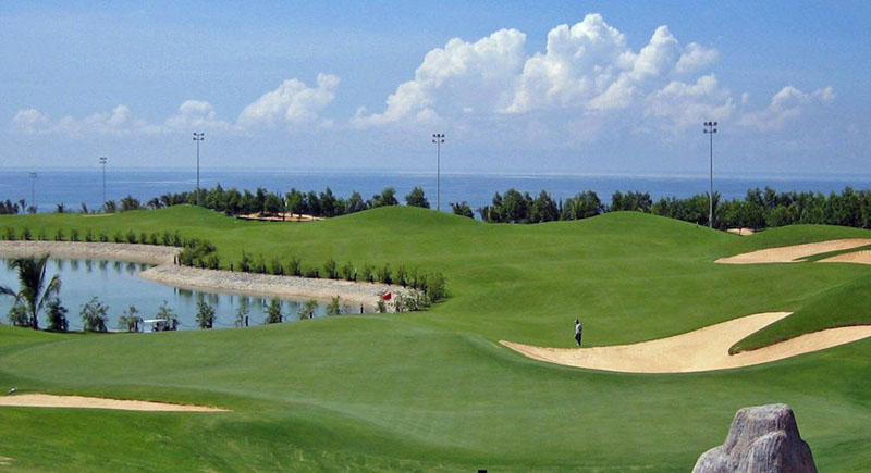 Sân golf Bình Thuận Sea Links & Country Club được xem là sân golf thách thức nhất hiện nay