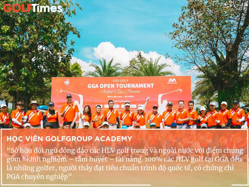 Học viện Golfgroup Academy GGA, Học viện golf Quốc tế IGA và Học viện GolfQueen hiện đang là 3 địa chỉ đào tạo golf chất lượng hàng đầu tại TP.Hồ Chí Minh