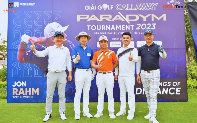 Lễ ra mắt trải nghiệm và giải golf Callaway Paradym tournament 2023