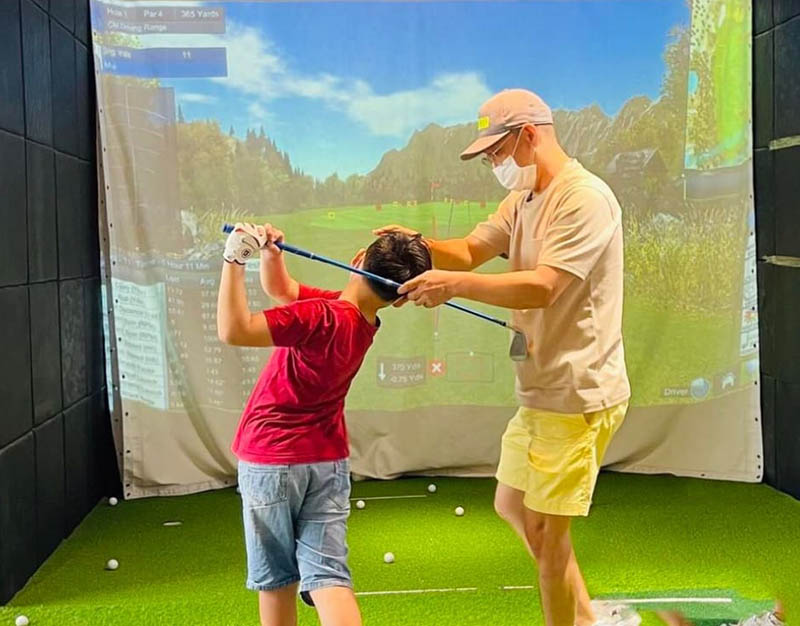 GolfGroup Academy có các khóa học dành riêng cho golfer nhí