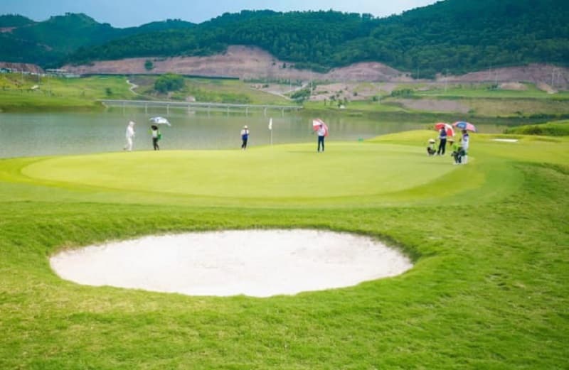 Sân golf Lục Nam Bắc Giang được dự đoán sẽ hoàn thành đúng tiến độ