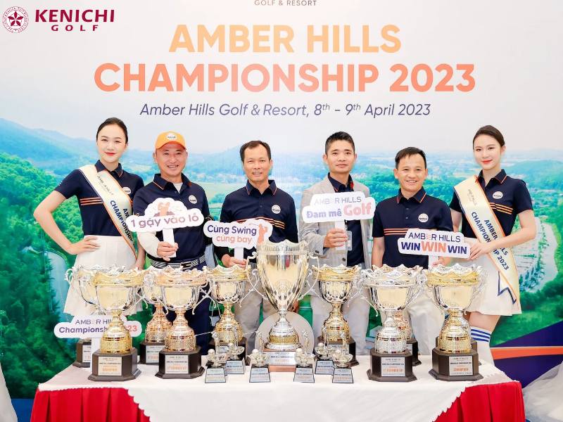 Kenichi đồng hành cùng giải golf Amber Hill Champion 2023 - Tài trợ giải thưởng trị giá 325 triệu đồng