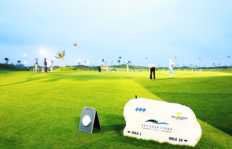 Sân golf Sầm Sơn là điểm đến giải trí, nghỉ dưỡng hàng đầu dành cho golfer
