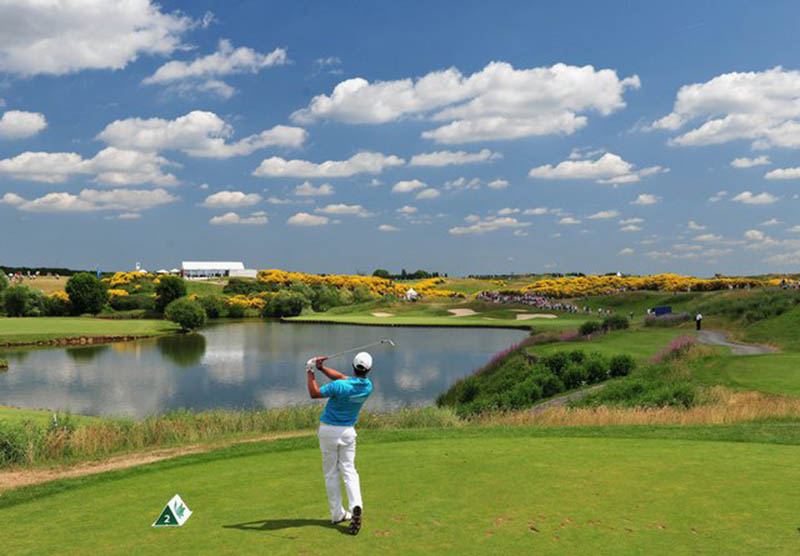 Thiết kế của sân tập golf Móng Cái đầy thách thức với các golfer