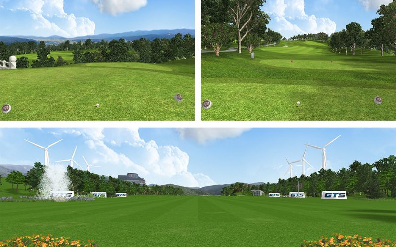Xóa tan rào cản về độ chân thực của một phòng golf 3D