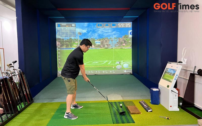Phòng golf công nghệ 3D GTS cao cấp