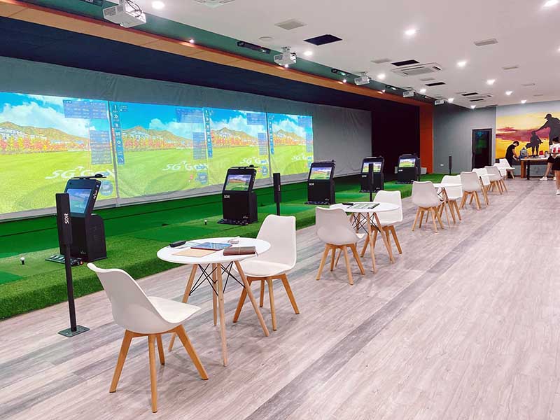 Sân golf Việt Trì được trang bị hệ thống phòng tập hiện đại