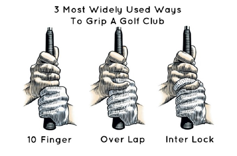 3 kiểu cầm gậy phổ biến khi tập golf cho người mới bắt đầu