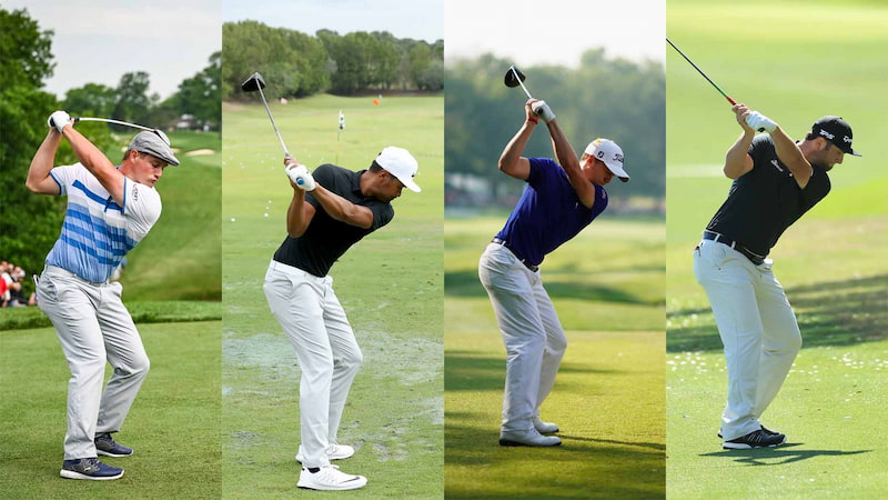 Thực hiện tư thế swing đúng cách thì golfer cần thả lóng cỏ thể