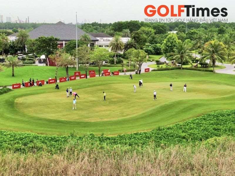 Sân Vinpearl Golf với mô hình đạt chuẩn thi đấu, địa hình tự nhiên 