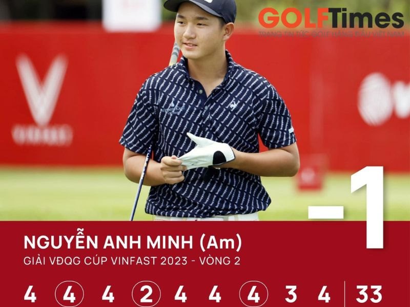 Đương kim vô địch thuộc về golfer Nguyễn Anh Minh