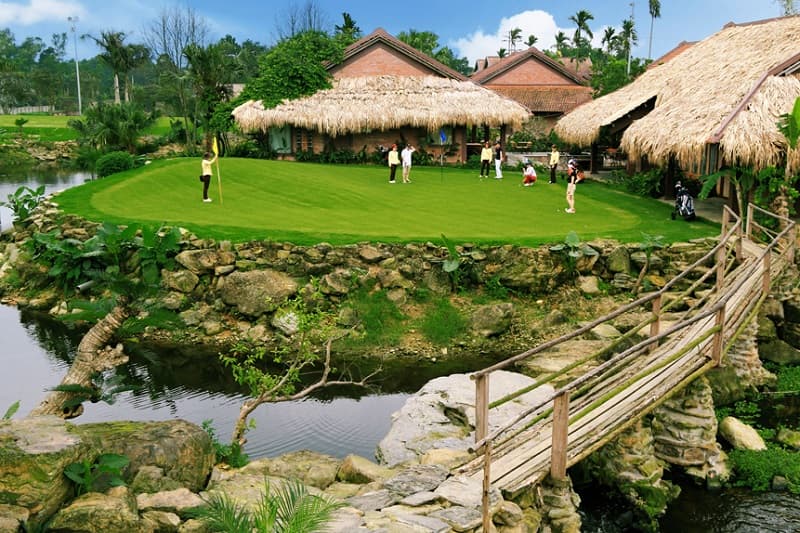 Sân golf Asean Resort sở hữu dịch vụ lưu trú đa dạng