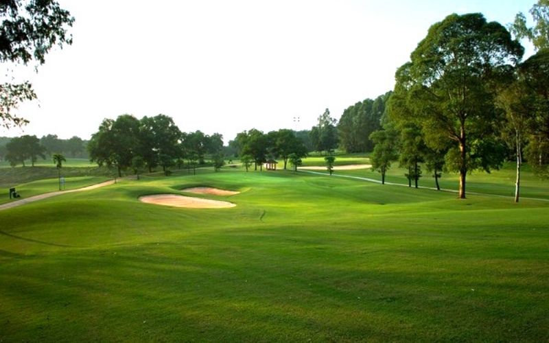 Sân golf được xây dựng với tổng diện tích lên đến 350ha