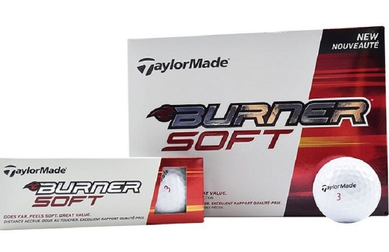 Lõi bóng golf Burner Soft được đánh giá là siêu nhẹ
