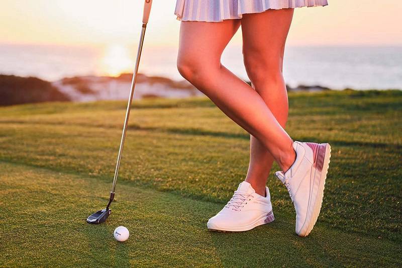 Giày golf nữ được thiết kế cổ thấp