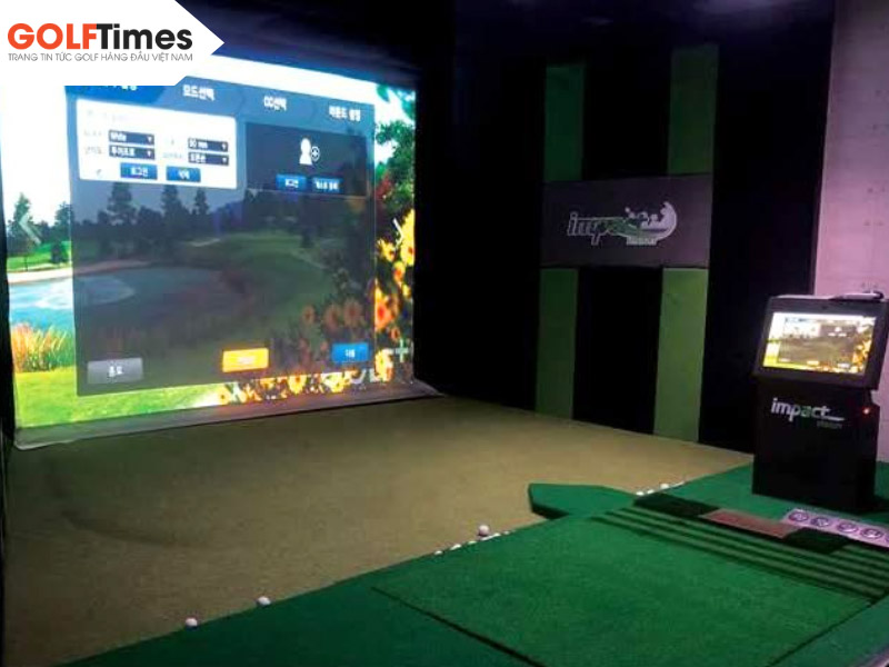 Phòng golf 3D giá rẻ được nhiều golfer lựa chọn lắp đặt nhằm tối ưu cho phí