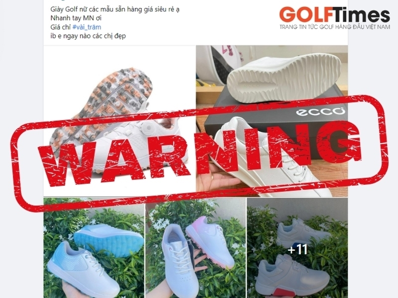 Golfer cần cảnh giác với các sản phẩm không rõ nguồn gốc