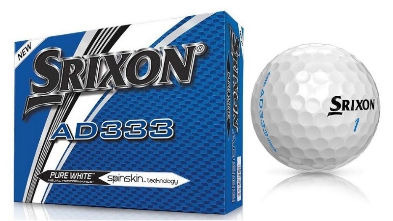 Bóng golf AD333 hãng Srixon cao cấp, nhiều tính năng nổi bật