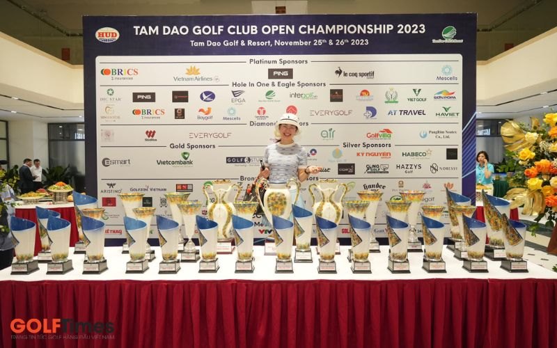 Quy mô giải đấu vô cùng lớn với nhiều giải thưởng cho các golfer có thành tích ấn tượng