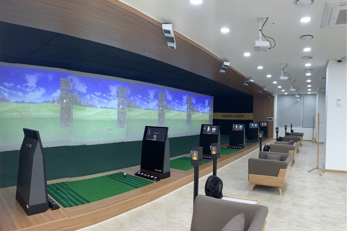 Hệ thống chuỗi phòng tập golf 3D Kakao VX