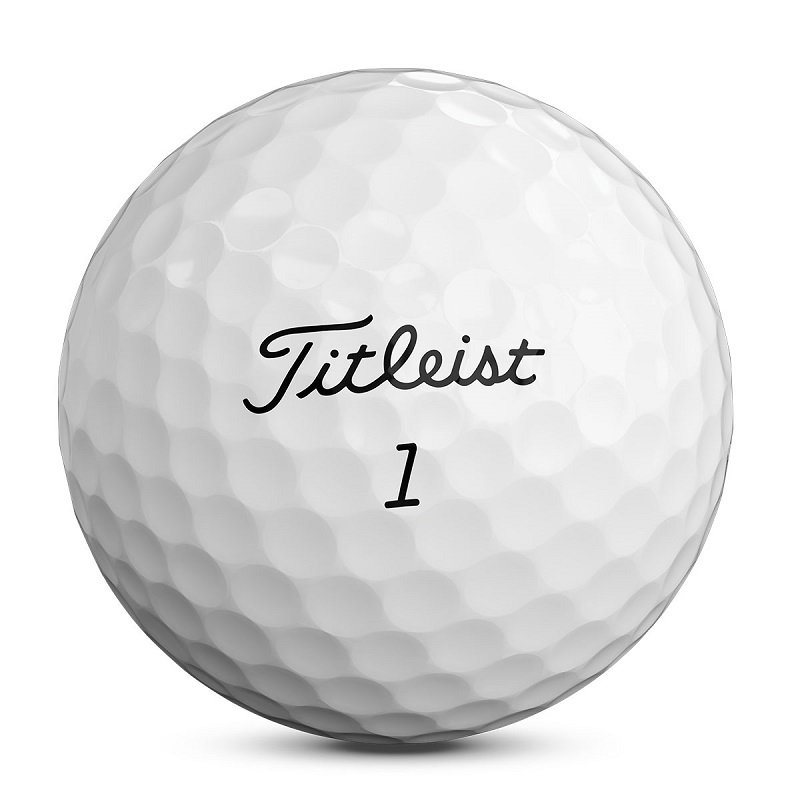 Bóng đánh golf của hãng Titleist với thiết kế mắt bóng hình tứ diện đều