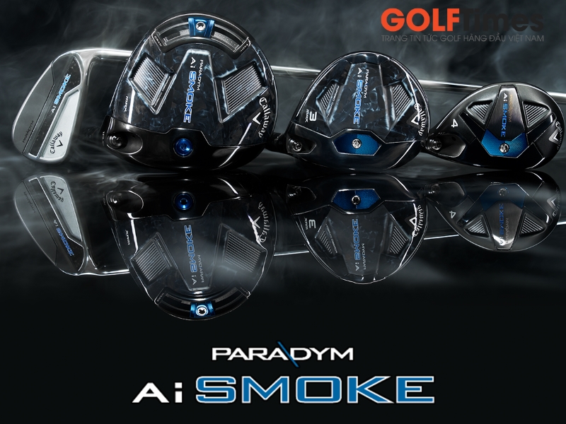 Callaway đã trình làng thế hệ mới Paradym AI Smoke - Giải phóng "lối mòn" thiết kế gậy golf cũ để mang đến dòng gậy đa điểm ngọt tốt nhất
