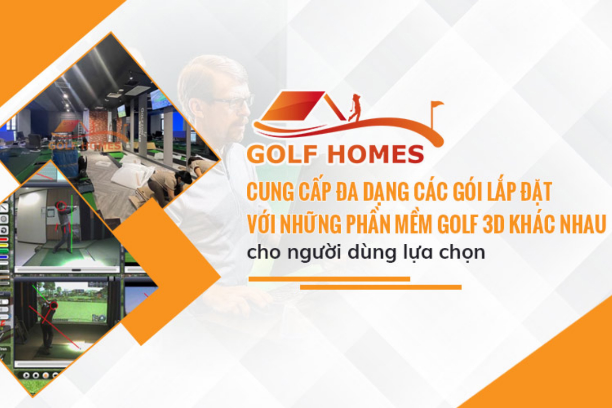 GolfHomes là đơn vị thi công phòng golf 3D có nhiều năm kinh nghiệm