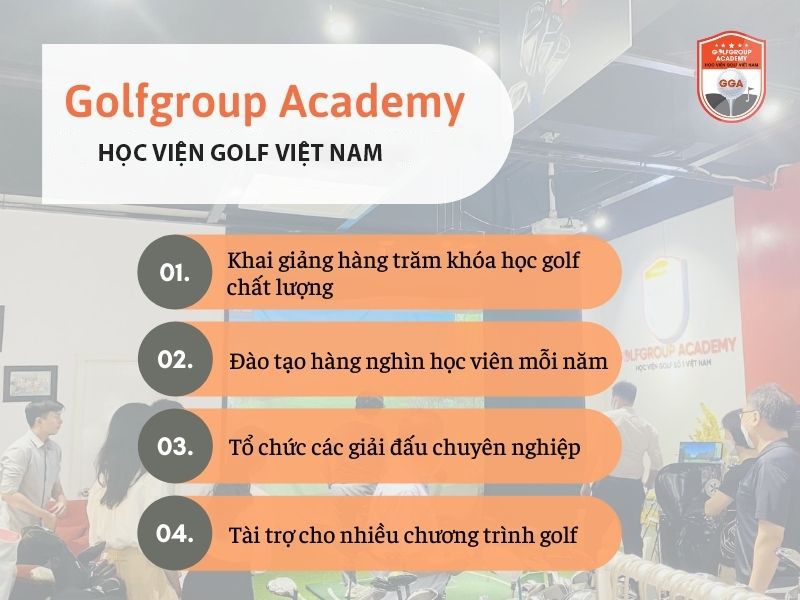 GolfGroup Academy là một trong những học viện golf hàng đầu tại Bình Thuận mà golfer nên biết