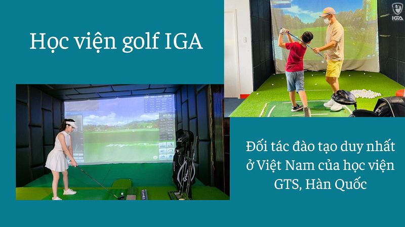 IGA cũng là đối tác duy nhất của học viện Golf GTS tại Việt Nam