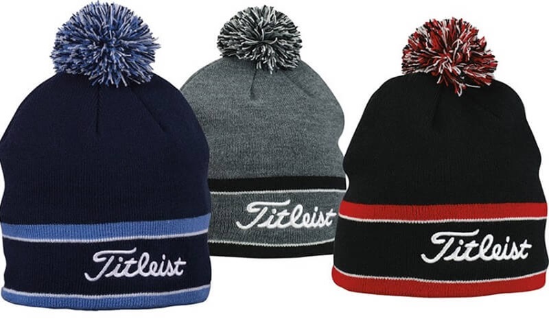 Các mẫu mũ gôn mùa đông của thương hiệu Titleist được sử dụng chất liệu len cao cấp