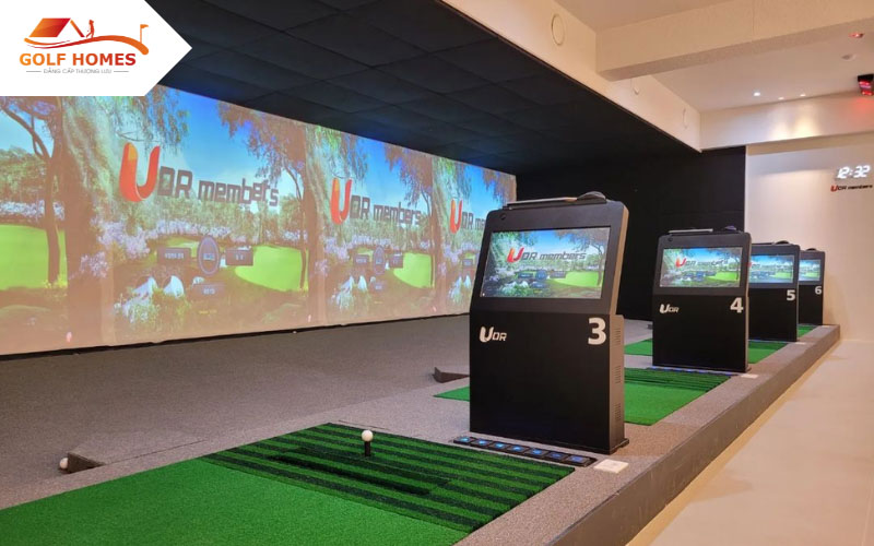 GolfHomes - Đơn vị tiên phong trong thi công, lắp đặt phòng golf 3D
