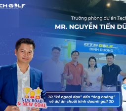 Trưởng phòng dự án Techgolf Nguyễn Tiến Dũng