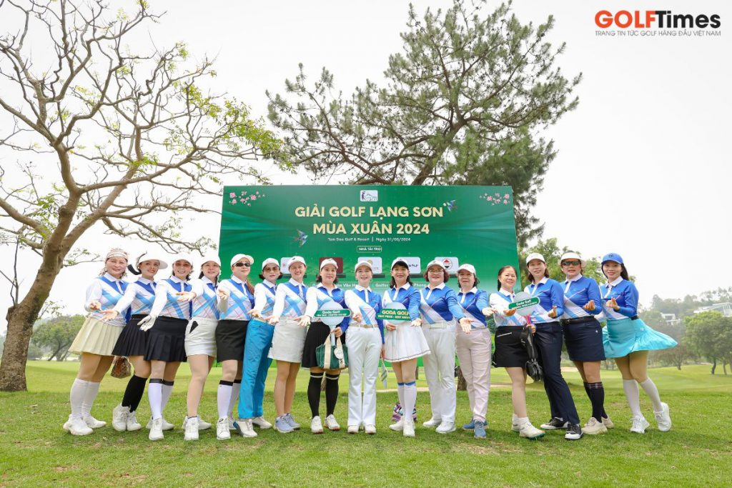 Giải golf Lạng Sơn Mùa Xuân thu hút hơn 90 golfer tham dự tranh tài
