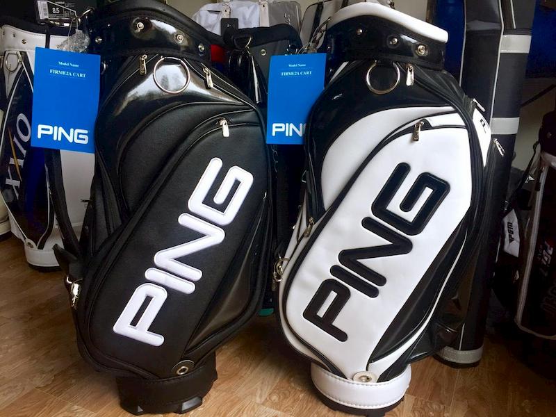 Túi golf Ping có thiết kế hiện đại, khỏe khoắn