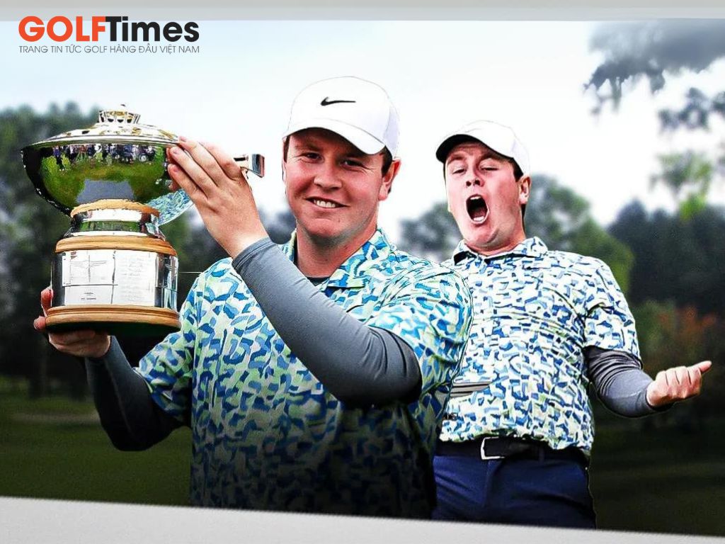 Robert MacIntire xuất sắc lội ngược dòng, giành chiếc cúp vô địch từ đương kim Rory McIlRoy