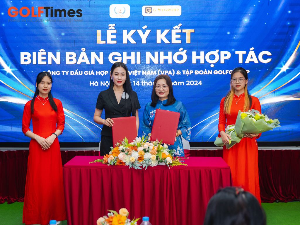 Trước đó, HST GolfGroup cũng mở màn khi ký kết hợp tác truyền thông cùng Công ty đấu giá Hợp danh VPA